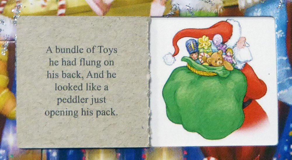 Rudolph Express Advent Calendar (Countdown to Christmas) by Vermont Christmas Company with Twas the Night Before Christmas Poe